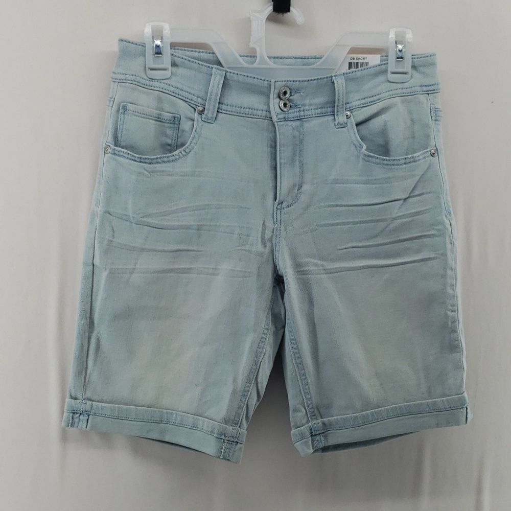 Style & Co Mid Rise Shorts Size 2 Casual Denim Summer (AM)